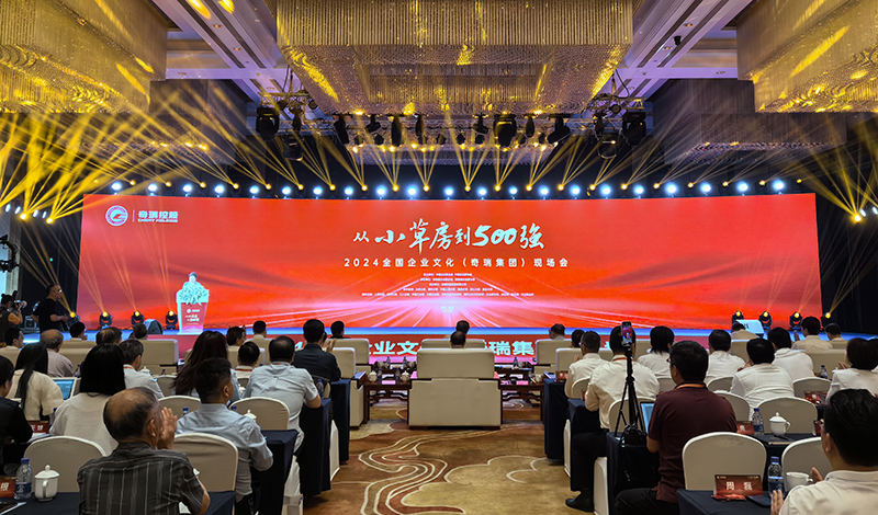 2024全国企业文化现场会在芜湖召开。人民网记者 汪瑞华摄