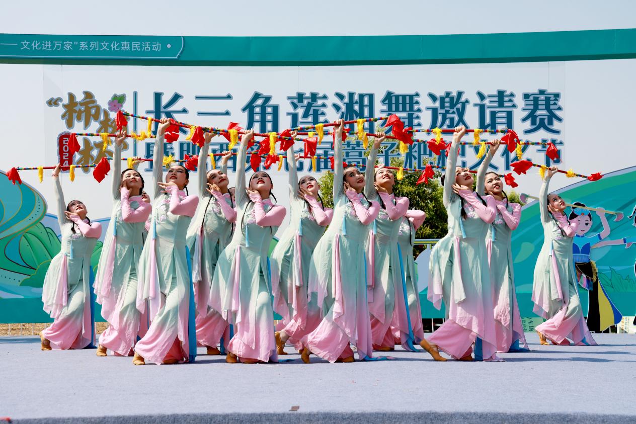 文化节现场。肥西县委宣传部供图