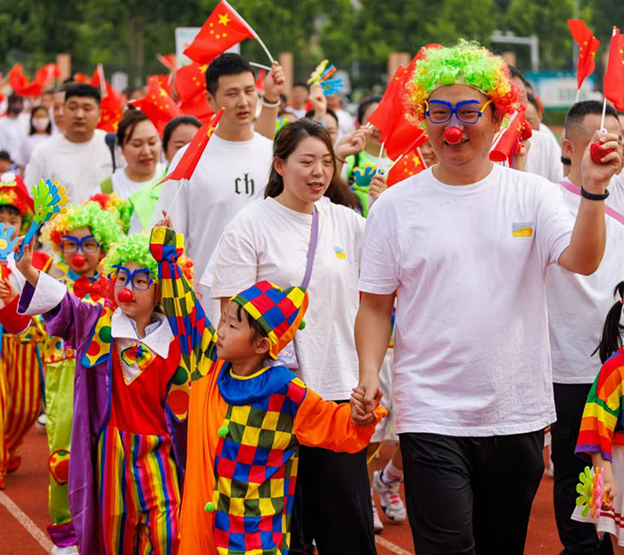 必一运动安幼教育集团开展第十一届艺术节暨“我是中国娃”体育大会(图2)