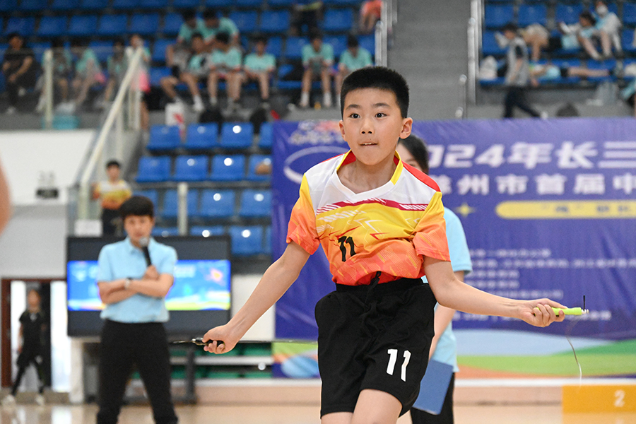 比赛现场。周荔摄