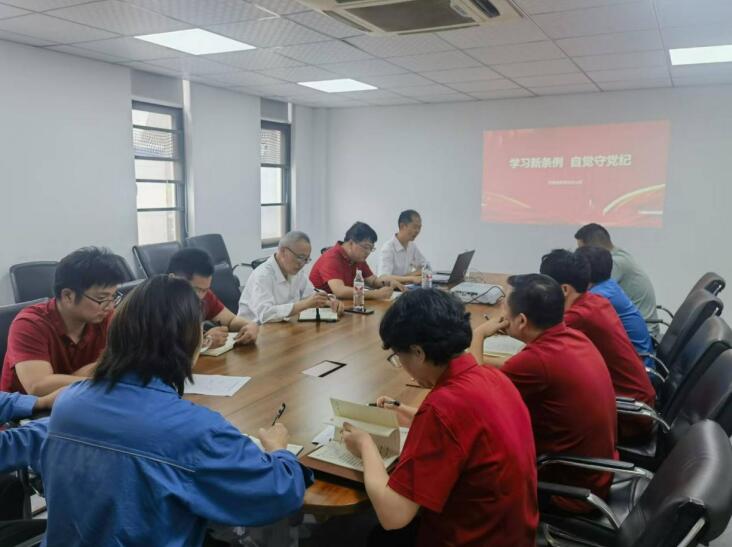 合肥热电纪委在庐江凯迪电厂开展“送课到一线”活动。陈蕊摄