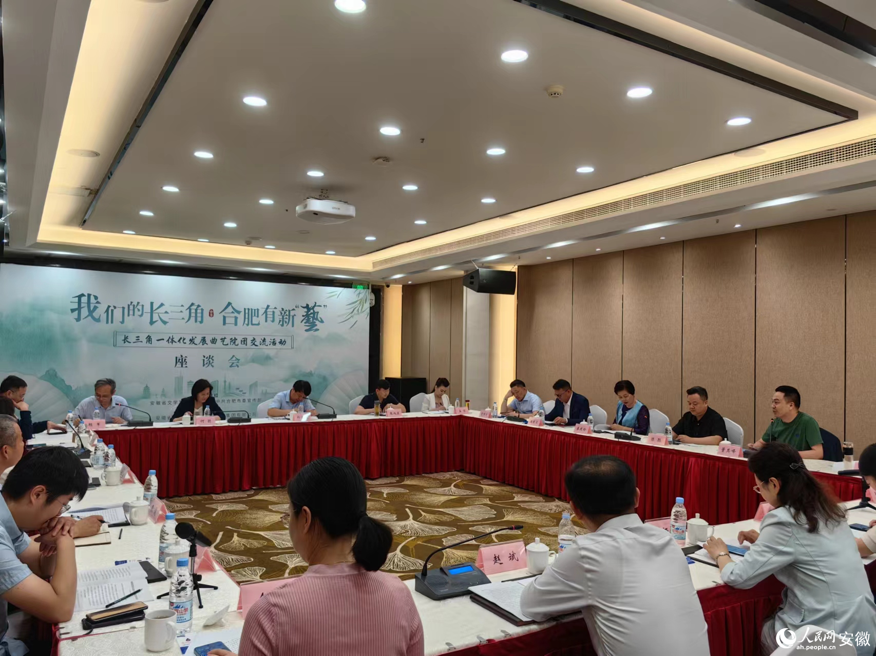 座谈会现场。人民网记者 赵越摄