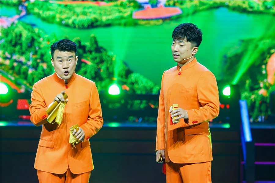 合肥市曲艺团带来的数来宝表演。合肥演艺集团供图