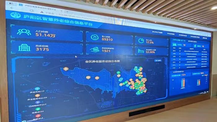 廬陽區智慧養老綜合信息平台。