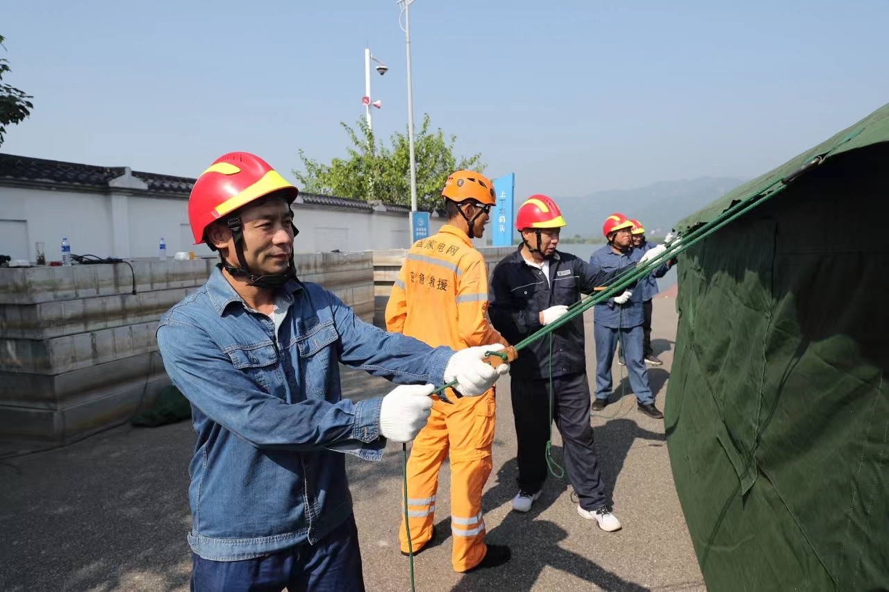 国网蒙城县公司2024年度应急业务培训班。
