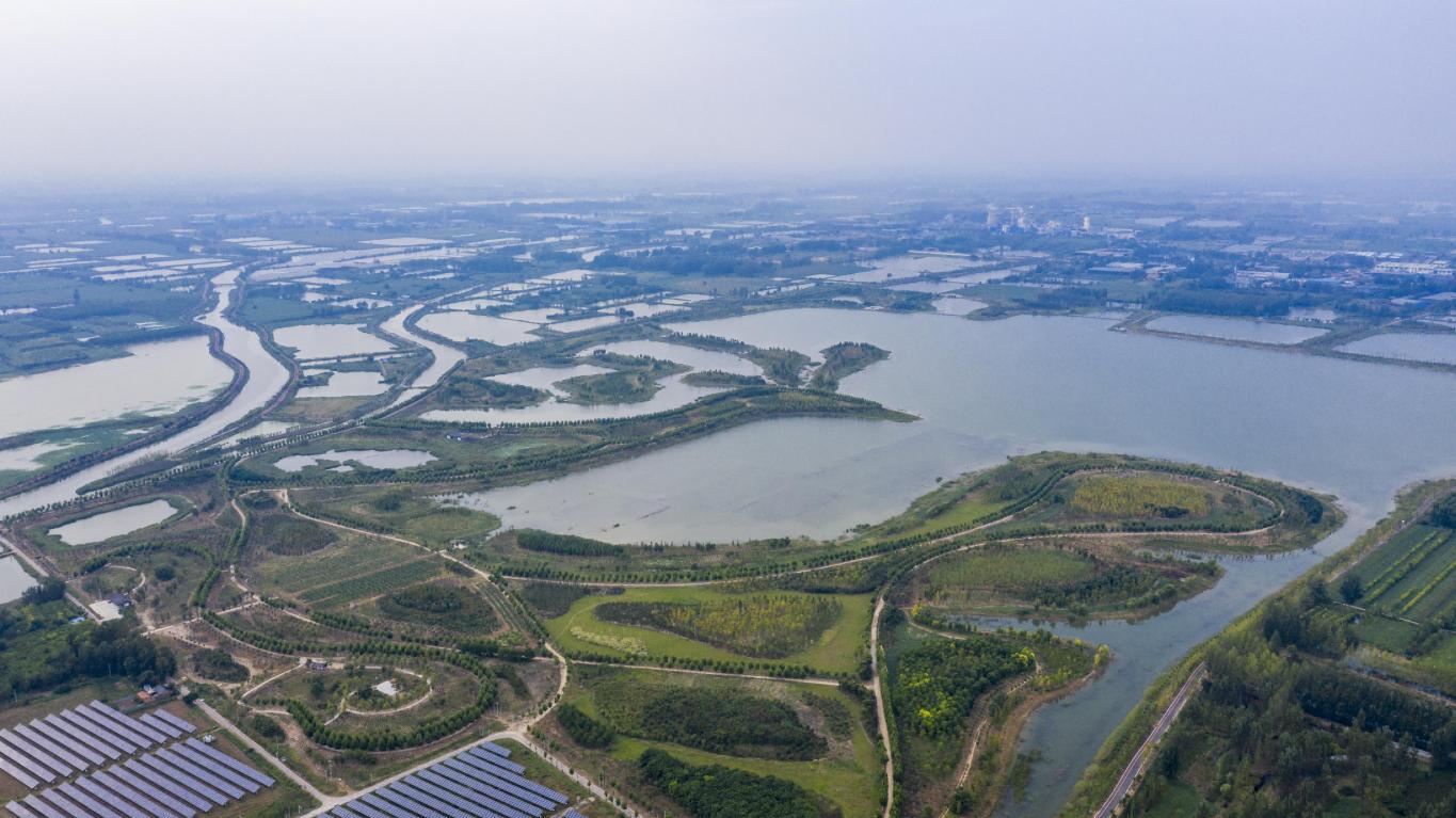 支持的濉溪县凤栖湖采煤沉陷区治理项目