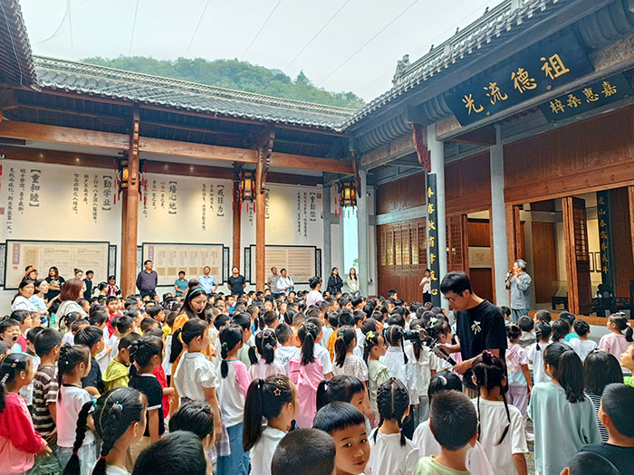 活动现场。东至县委宣传部供图