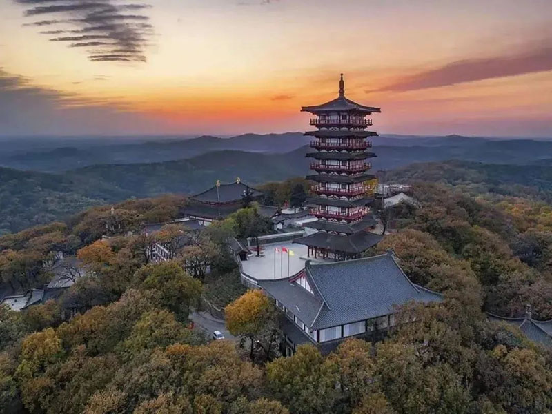 紫蓬山風景區。
