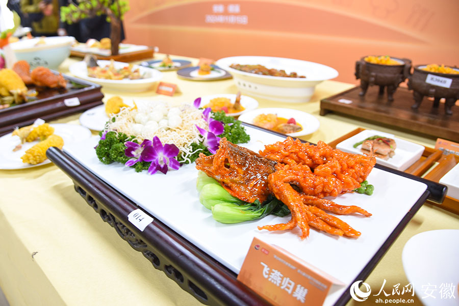 色香味俱全的参赛作品。人民网记者 李希蒙摄