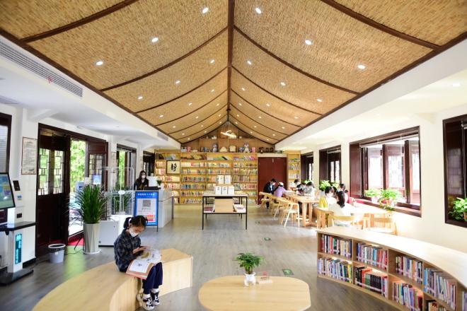 家門口的文明實踐點讓書香彌漫寧國
