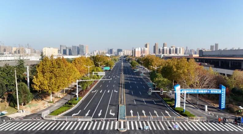 明珠大道（杭埠路—集賢路）提升改造后。