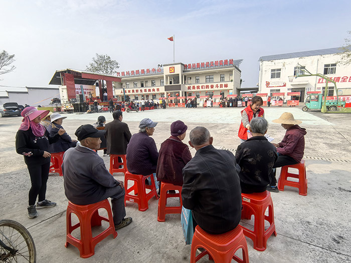 用好文明实践阵地，积极开展丰富多彩活动。湾沚区委宣传部供图