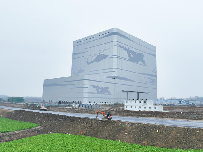 航太雷电项目。岗集镇供图