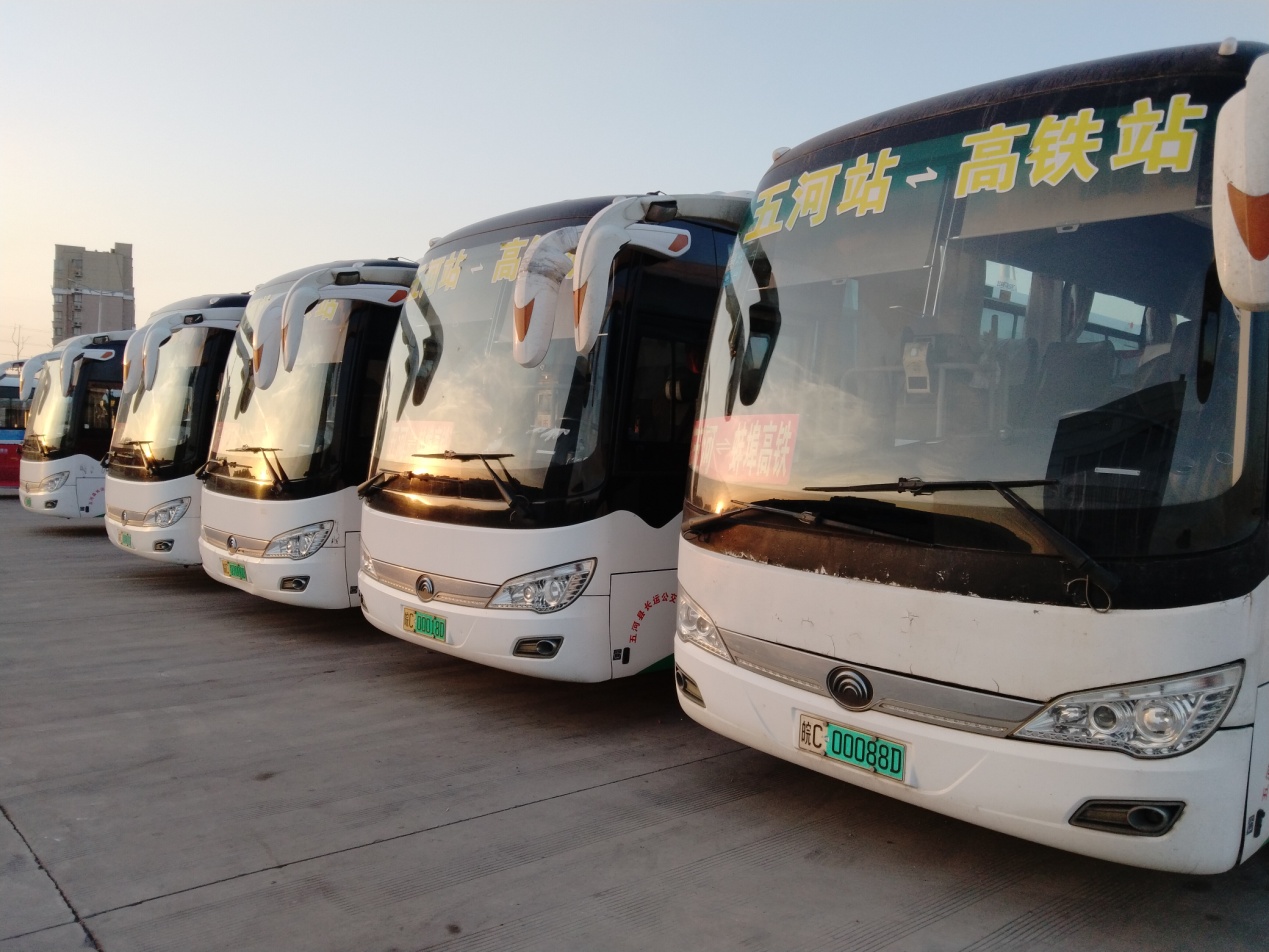 迎戰春運。五河縣委宣傳部供圖