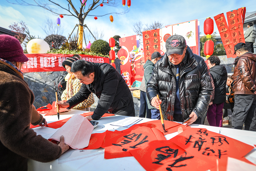 文化体验。赵辰摄