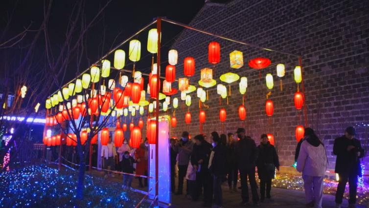 桐城：新春灯会璀璨启幕 如梦似幻迎客来(图2)