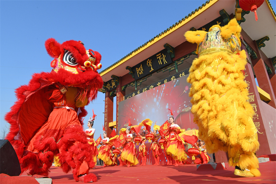 安徽淮南：乡村年味浓
