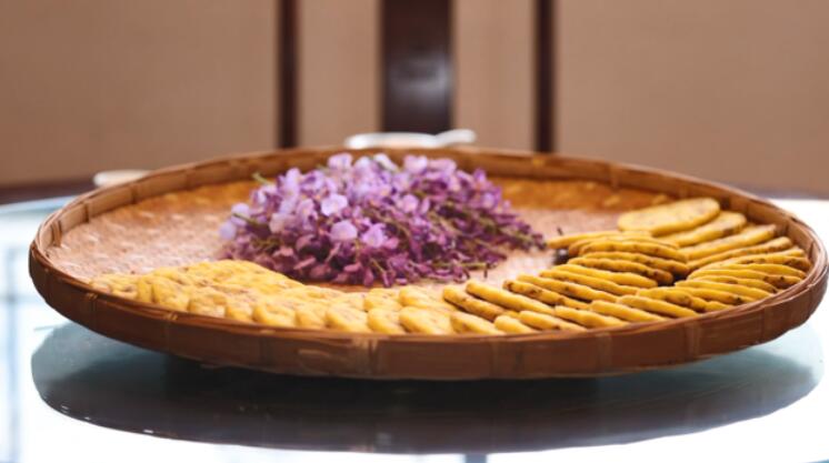紫藤花饼。