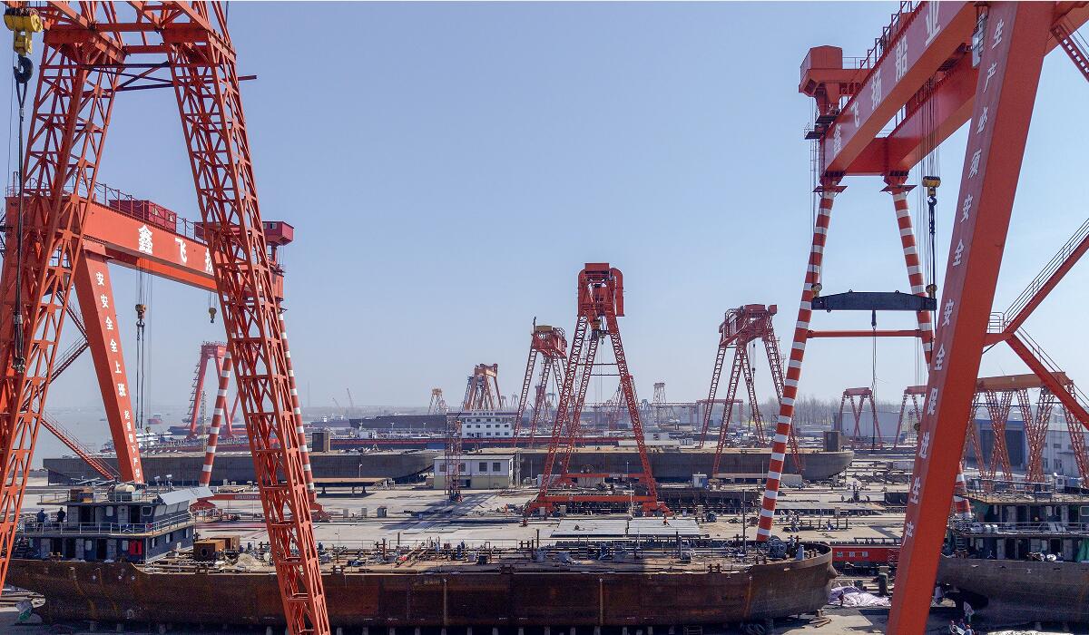 2024年，池州市税务部门累计为基地船舶企业减免土地使用税550余万元。