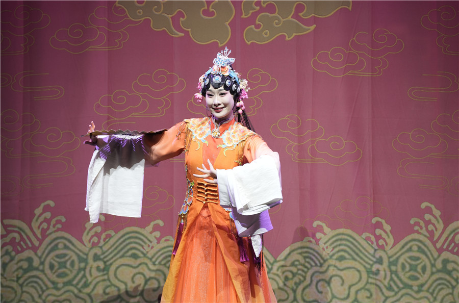 大型史诗文旅演艺《徽秀》。人民网记者 王锐摄