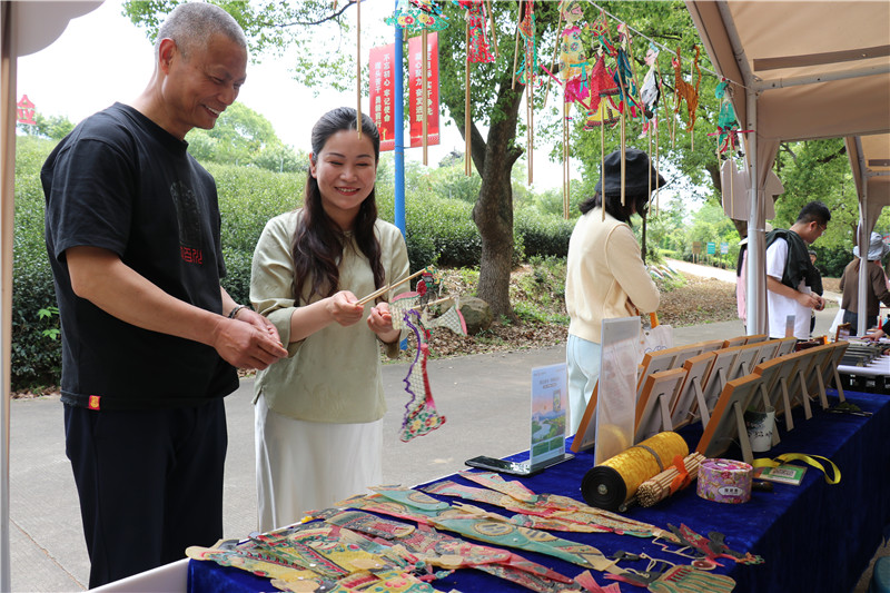 非遗展示。