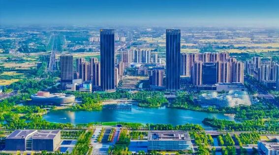 城市面貌。