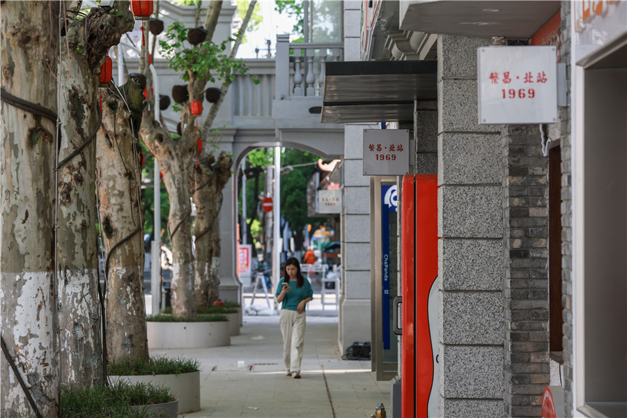 改造后，繁昌北站保留了很多過往風貌。人民網記者 張俊攝