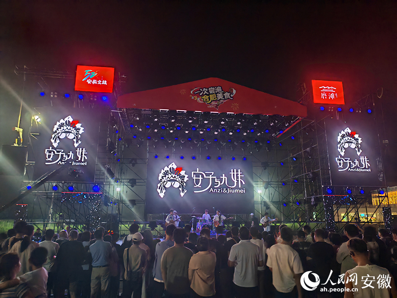 湖畔音乐节。人民网 丁纪摄