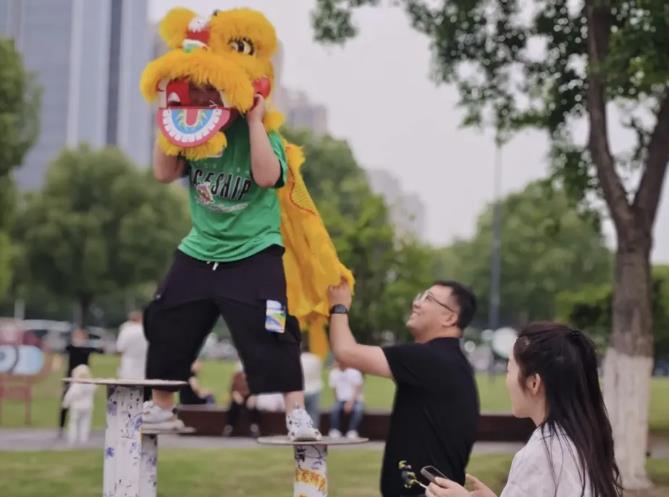 活动现场。