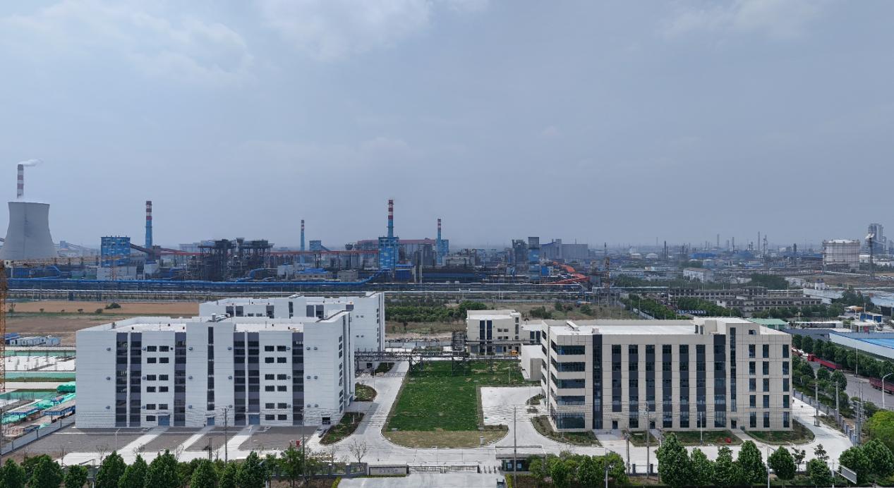 中試基地裡已經建成的車間。受訪者供圖