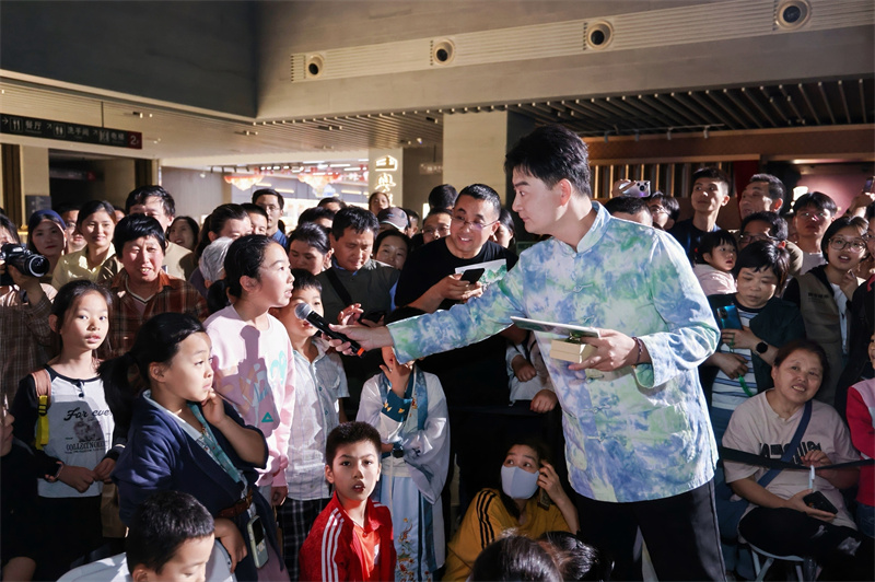 飛花令互動。安徽省博物館供圖