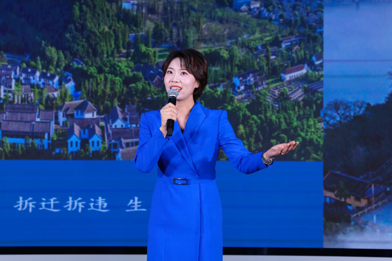 江蘇省宣講員正在宣講。中共安徽省委講師團供圖