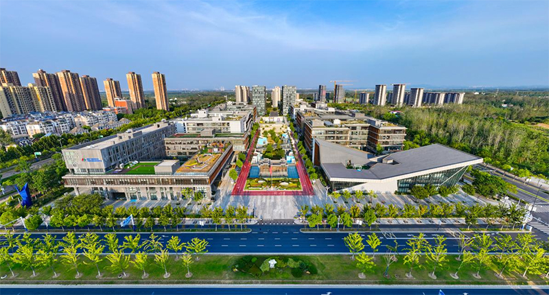 紫云山（包河）文化创意产业园核心区。合肥市包河区委宣传部供图