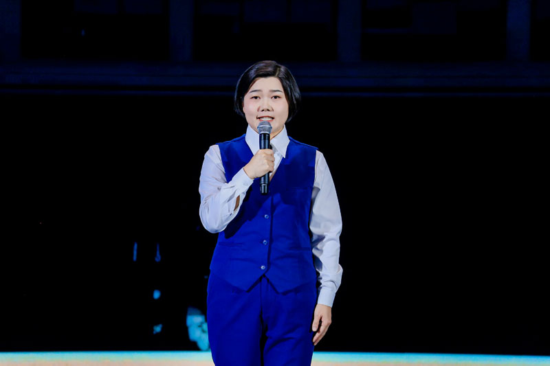 北京12345熱線話務員劉緩。主辦方供圖