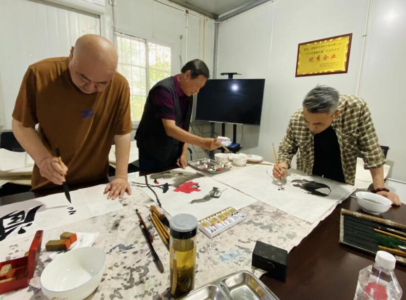 “我們的中國夢 文化進萬家”藝術惠企活動。