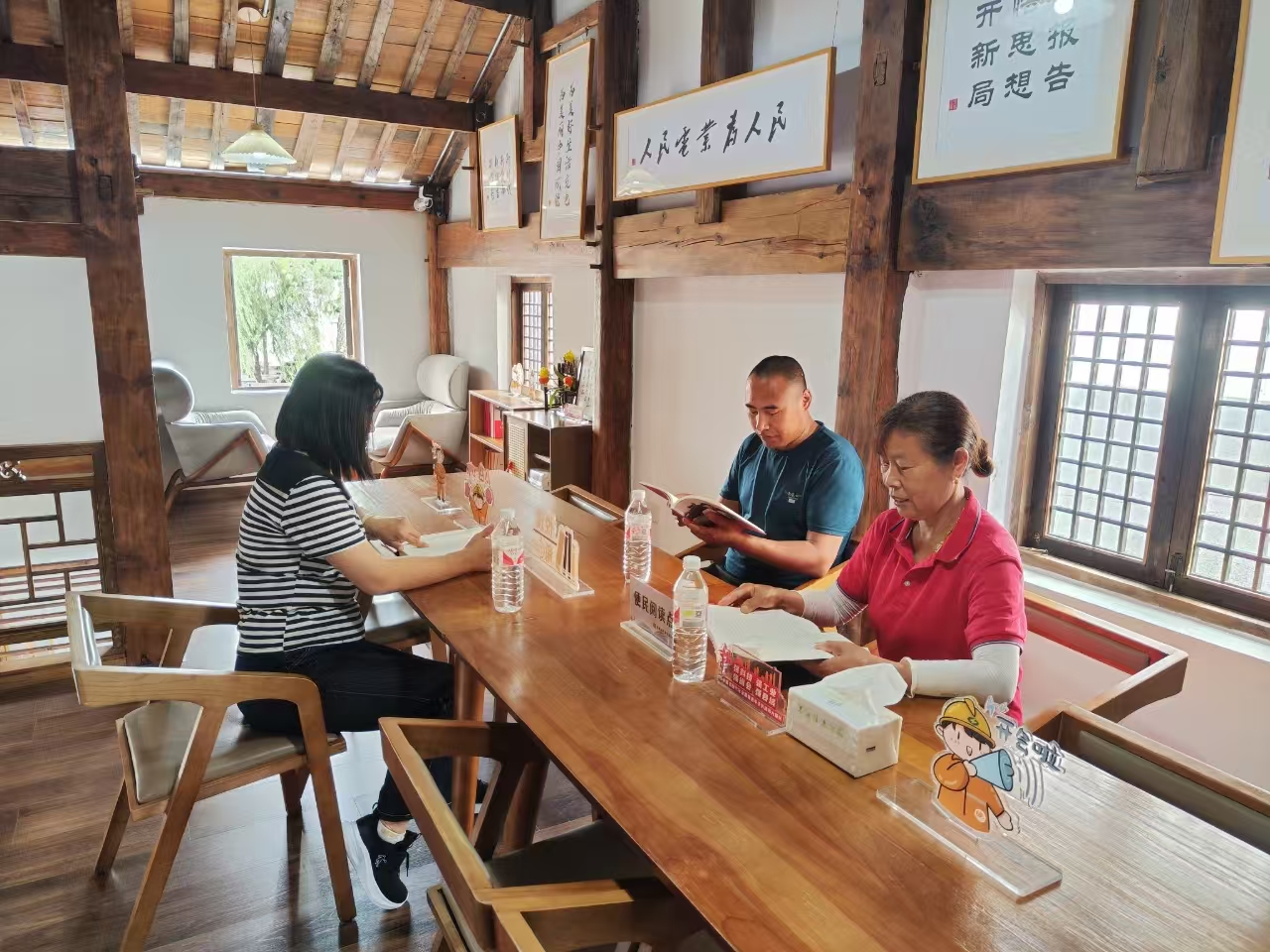 景区“小”驿站 传递“大”温暖。