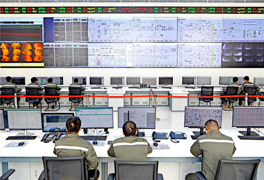 潘集電廠二期三號機組順利通過168小時試運行正式投產發電。