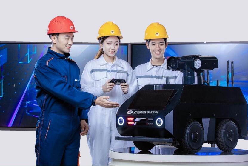 智能网联专业。中国东方教育供图