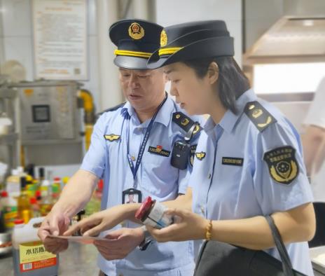 执法进行时。张魏尉供图