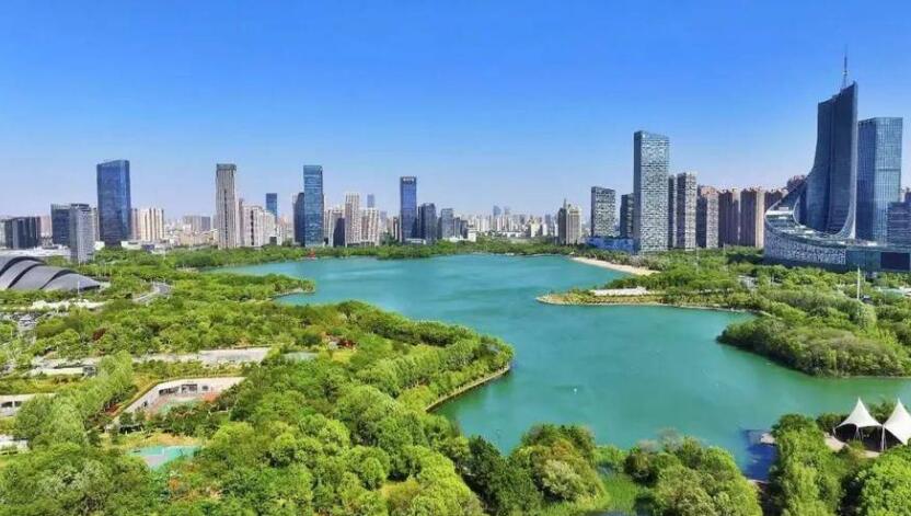 天鹅湖文化商务区。