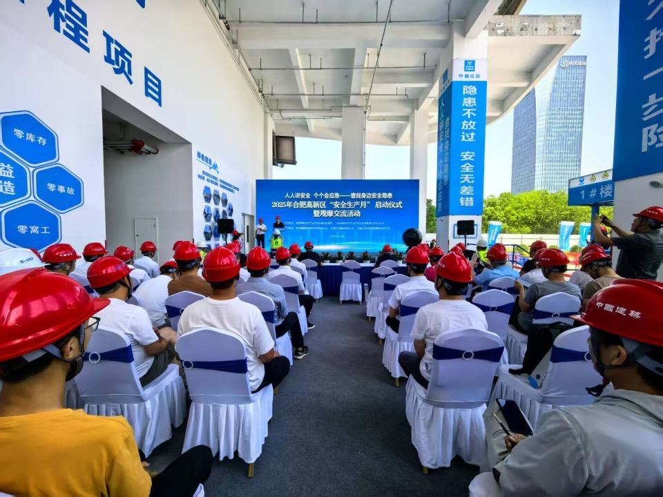 合肥新站区开展相关工作。合肥市应急管理局供图