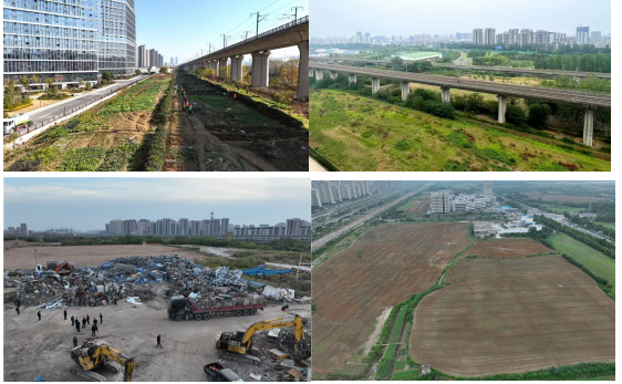 改造前后對比圖。合肥市交通運輸局供圖
