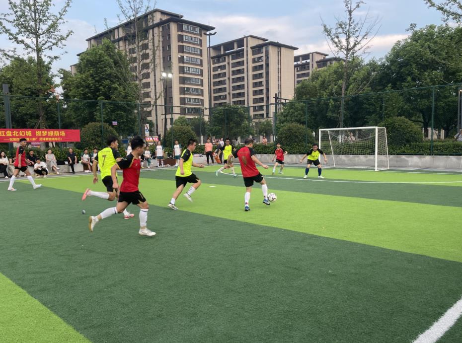 比赛现场。长丰县双墩镇供图