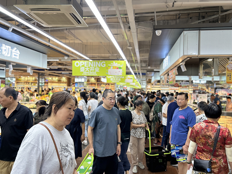 开业当天吸引1.5万市民前来光顾。芜湖市委宣传部供图