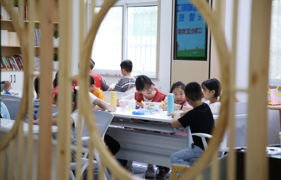 活动现场。江海社区、全椒县美协书协供图