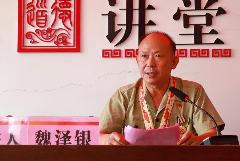 肥西舉辦“退伍不褪色·好人顯擔當”退役軍人先進事跡分享會