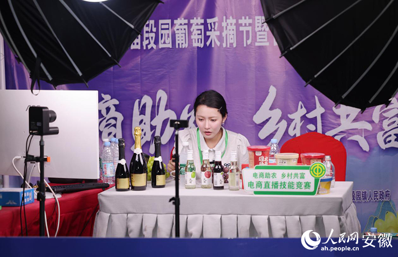 电商直播。人民网记者 王晓飞摄