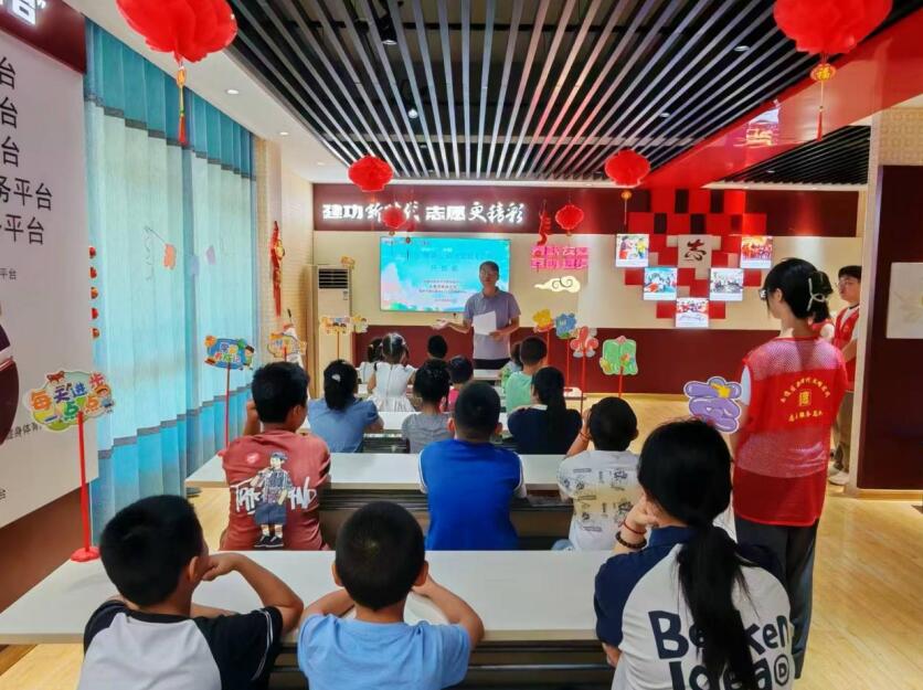 南谯区新时代文明实践中心暑托班正式开班。