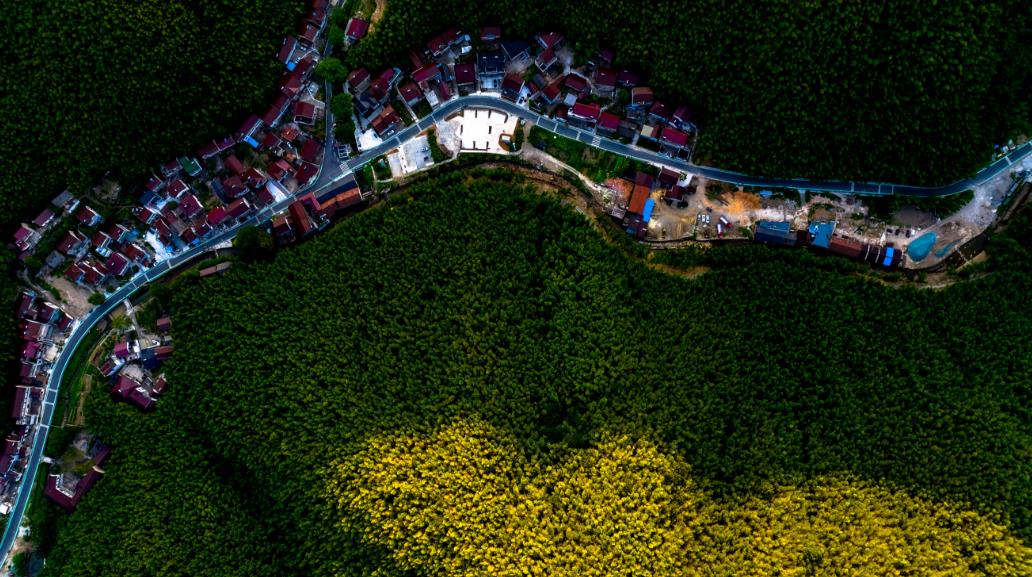 農村公路提質改造。