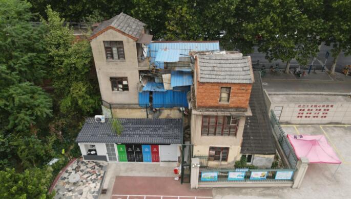 建于20世纪70年代的巢湖路危房。